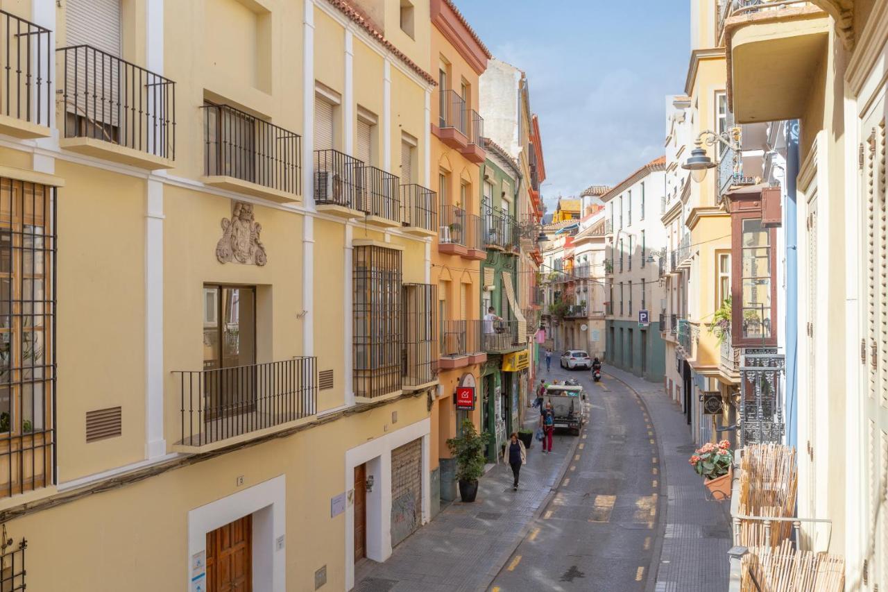 Bright Apartment With Patio And Balconies In The Center Málaga Eksteriør bilde